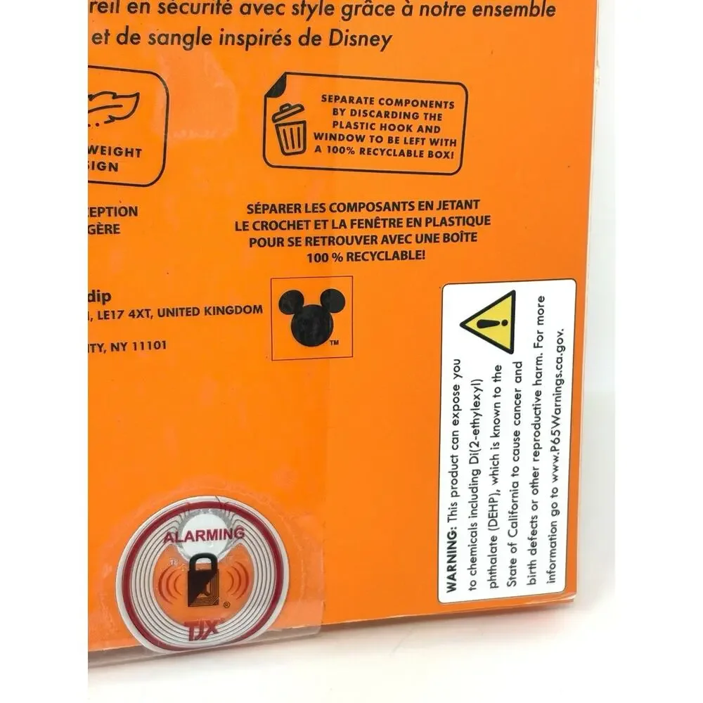 Disney Stitch Halloween Skinnydip iPhone 13 / 14 / 15 Hard Case Beaded Strap NIP
